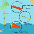 thumbnail image 5 of A1 Unlimited 26 in. Plastic Water Squirters, 2ct, Assorted Colors, for Pool and Beach Play, 5 of 7