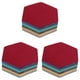 thumbnail image 1 of Tablero de Corcho Hexagonal / Tablero de ,Paquete de 27 Vistoso Tablero de Fieltro Memo de Azulejos de Pared para Pegatinas de Pared Decoraciones de Casa, 1 of 7