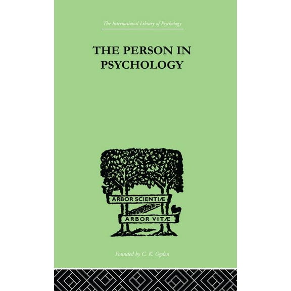 The Person In Psychology: Reality or Abstraction, (Paperback)