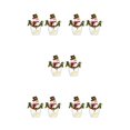 thumbnail image 2 of Destyer 2piece Stable Fixed Reflective Magnets For Car No Damage And Easy To Apply Christmas Decorations Snowman 5Set, 2 of 6
