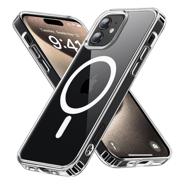 Funda magnética S. Tedazo para iPhone 11, transparente