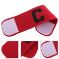 thumbnail image 1 of WHAMVOX Captains Arm Band Soccer Adjustable Sport Captains Armband Chloroprene 1Pcs For Matches Training Sessions, 1 of 8