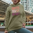 thumbnail image 2 of Coffee, Tea or Me, Funny Valentine's Day Merch Gift, Sand Hooded Sweatshirt or Hoodie, XL, 2 of 5