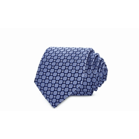The Men's Store at Bloomingdale's Medallion Grid Silk Classic Tie