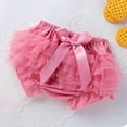 thumbnail image 2 of Zshosam Tutu Girls Skort Tutu Skirt Girls Elastic Ballet Dance Skirts Layers Tulle Tutu for Toddler Kid Children Size 0 3 Months,(Pink 0-3 Months), 2 of 3