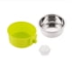 thumbnail image 2 of Cuenco desmontable de acero inoxidable para perros, jaula colgante para cuencos para mascotas, cuenco de agua pequeño, suministros para mascotas, verde, 2 of 5