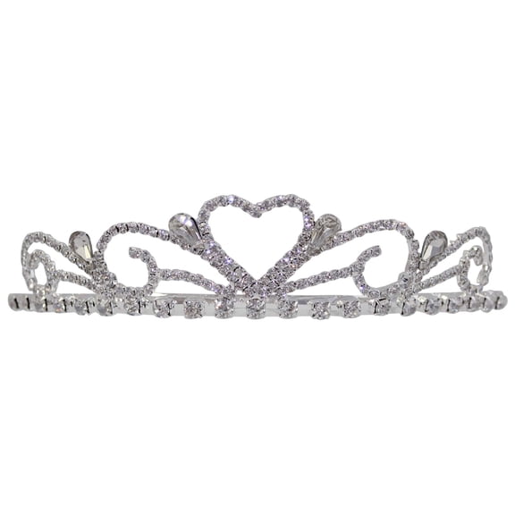 #16235 - Sweetheart Tiara with Combs