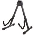thumbnail image 1 of Soporte para guitarra Amazon Basics con marco ajustable en forma de A negro, 1 of 6