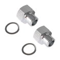thumbnail image 1 of Riwesomey Adaptador de Sensor de presión de aceite de vehículo plateado para accesorios de motor femenino, reductor de tubería a Vehículos, repuestos y accesorios Mis, 1 of 6
