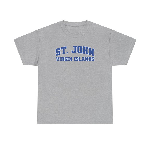 St. John Virgin Islands Shirt Gifts Tshirt Crew Neck Short Sleeve