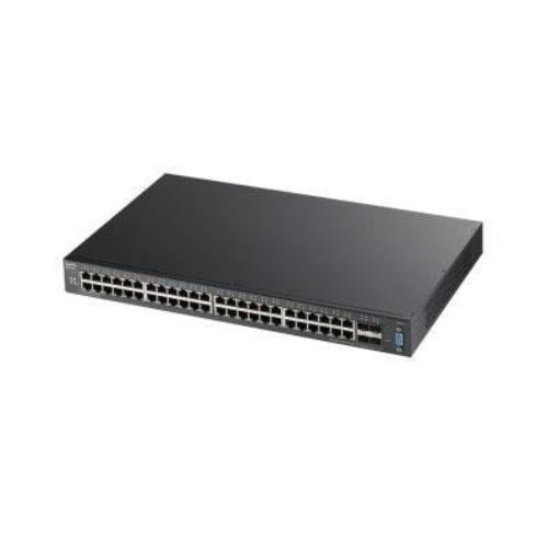 Zyxel Xgs2210-52hp 48-port Gbe L2 Poe Switch With 10gbe Uplink 48 Ports Manageable 4 X Expansion Slots 10 100... by ZyXEL