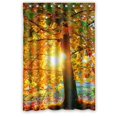 thumbnail image 1 of EREHome Rideau de Douche Forêt d'Automne Arbres Tissu Polyester Salle de Bain Rideau Décoratif Taille 48x72 Pouces, 1 of 1