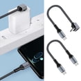 thumbnail image 4 of 60W USB C to USB C Charging Cable Flat Nylon Cord Data Sync Charging Cord Efficient Type C Cord Fast For Phone 15 Pad, 4 of 8
