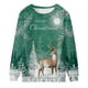 thumbnail image 4 of Pntutb, tops para hombres y mujeres, sudadera con estampado navideño de invierno, tops tipo jersey Pntutb Pntutb-1242, 4 of 7