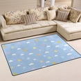 thumbnail image 2 of Clouds and Stars Memory Foam Area Rug 31"x20" Non Slip, Absorbent, Fade Proof for Living Room, Bedroom, Office, 2 of 7