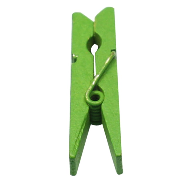 Xihbxyly Mini Pinzas de Madera para La Ropa, Paquete de 100, Diseño Resistente de Madera Natural, Multiusos para Manualidades, Scrapbooking, Organización, Decoración Del Hogar, Proyectos Escolares y