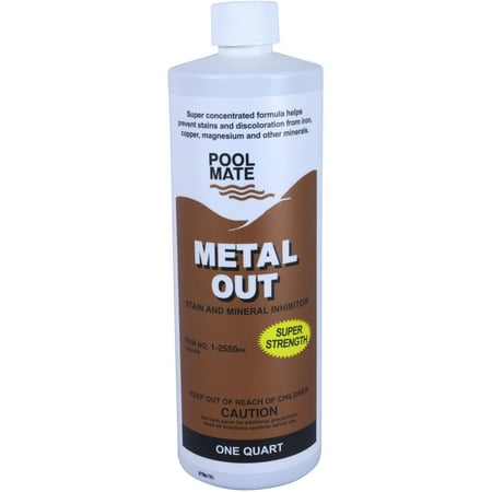Pool Stain Remover - Pool Mate Mineral Out and Stain Remover for Swimming Pools
