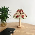 thumbnail image 2 of Japanese Style Pleated Lampshade E27 Ceiling Light Shade Standing for Living Room   Beige, 2 of 7