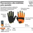 thumbnail image 2 of Guantes Profesionales Truper Alta Visibilidad 10849 GU-625, 2 of 2