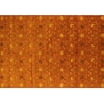 thumbnail image 1 of Ahgly Company Machine Washable Indoor Rectangle Oriental Yellow Industrial Area Rugs, 8' x 10', 1 of 4