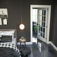 thumbnail image 3 of EightDoors 80" x 30" 15-Lite French Clear Glass White Prefinished Solid Wood Core Door, 3 of 3