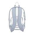 thumbnail image 4 of Eastsport Unisex 16" Success Clear Backpack, Cool Gray, 4 of 7