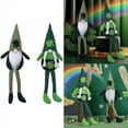 thumbnail image 2 of Patricks Day Decor Handmade Patricks Day Gnome Plush Tomtes with Clovers Long Leg Irish Festival Faceless Doll Decor, 2 of 5