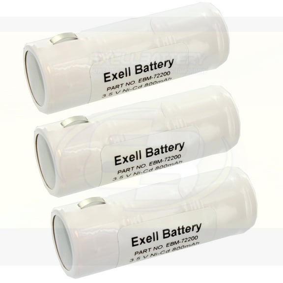 3x MED Battery for Otoscopes Propper 199121, N3675I,Supreme Tech 72200