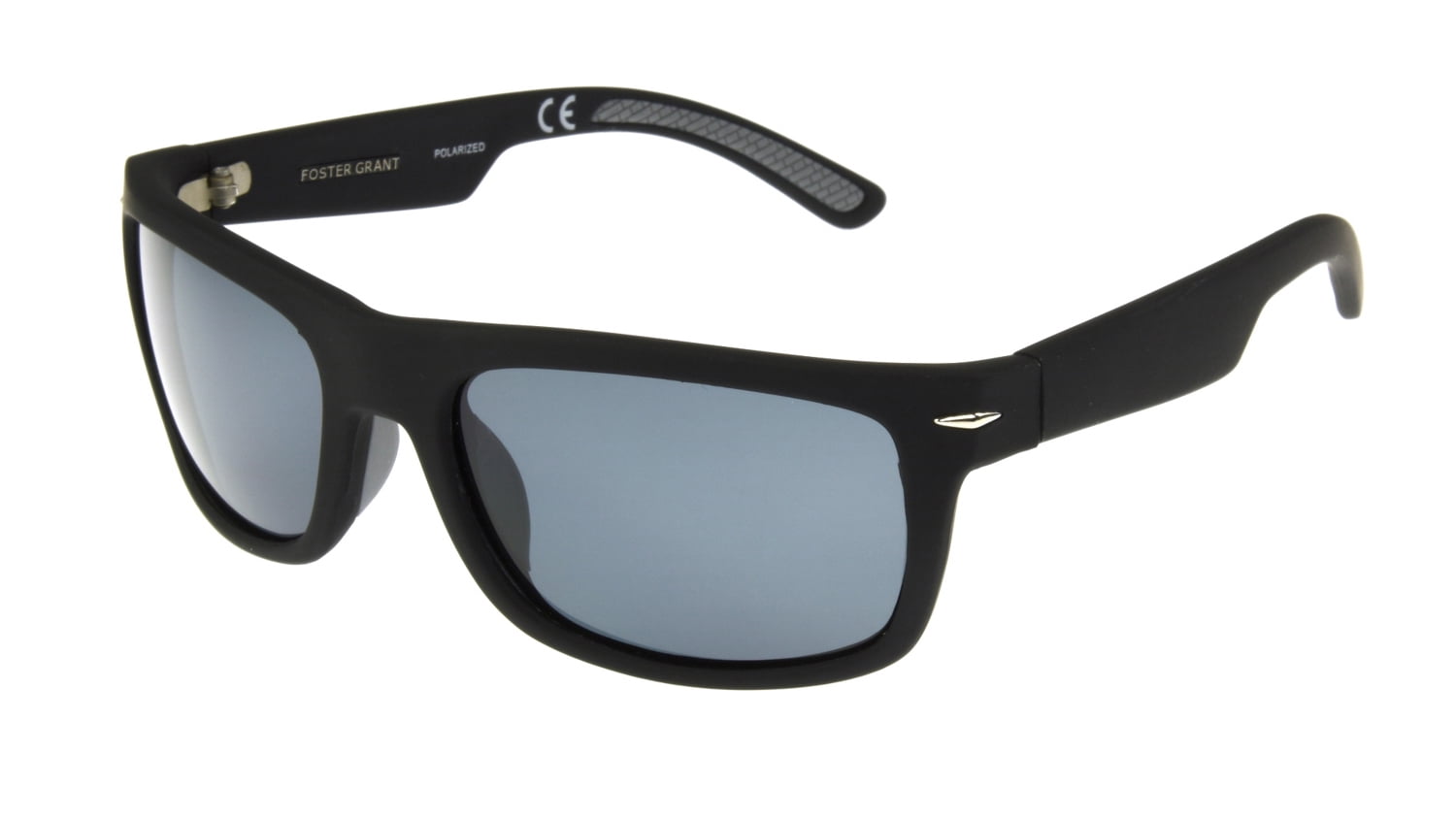 Foster Grant Men's Black Retro Sunglasses GG03