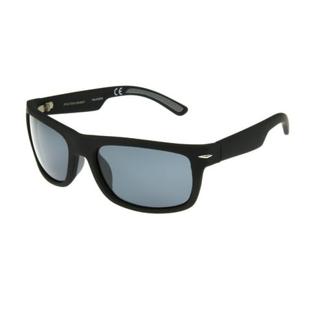 Foster Grant Men's Black Retro Sunglasses GG03