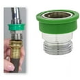 thumbnail image 5 of Quick Connect Hose to Faucet Coupler and Fitting Dual Thread by 3/4 in. Brass MGH Good for Portable Appliances Snap Fit, 5 of 5