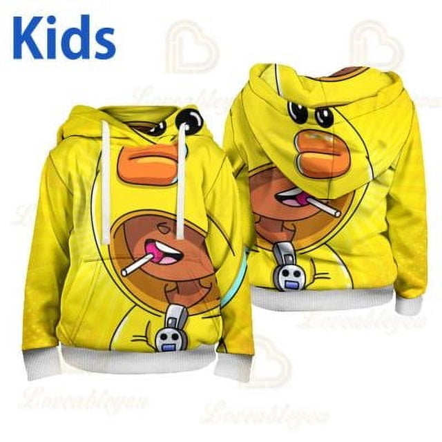 Sudadera con capucha con estampado 3D para Hombre y niño, suéter de Anime, ropa de calle bonita de Hip Hop