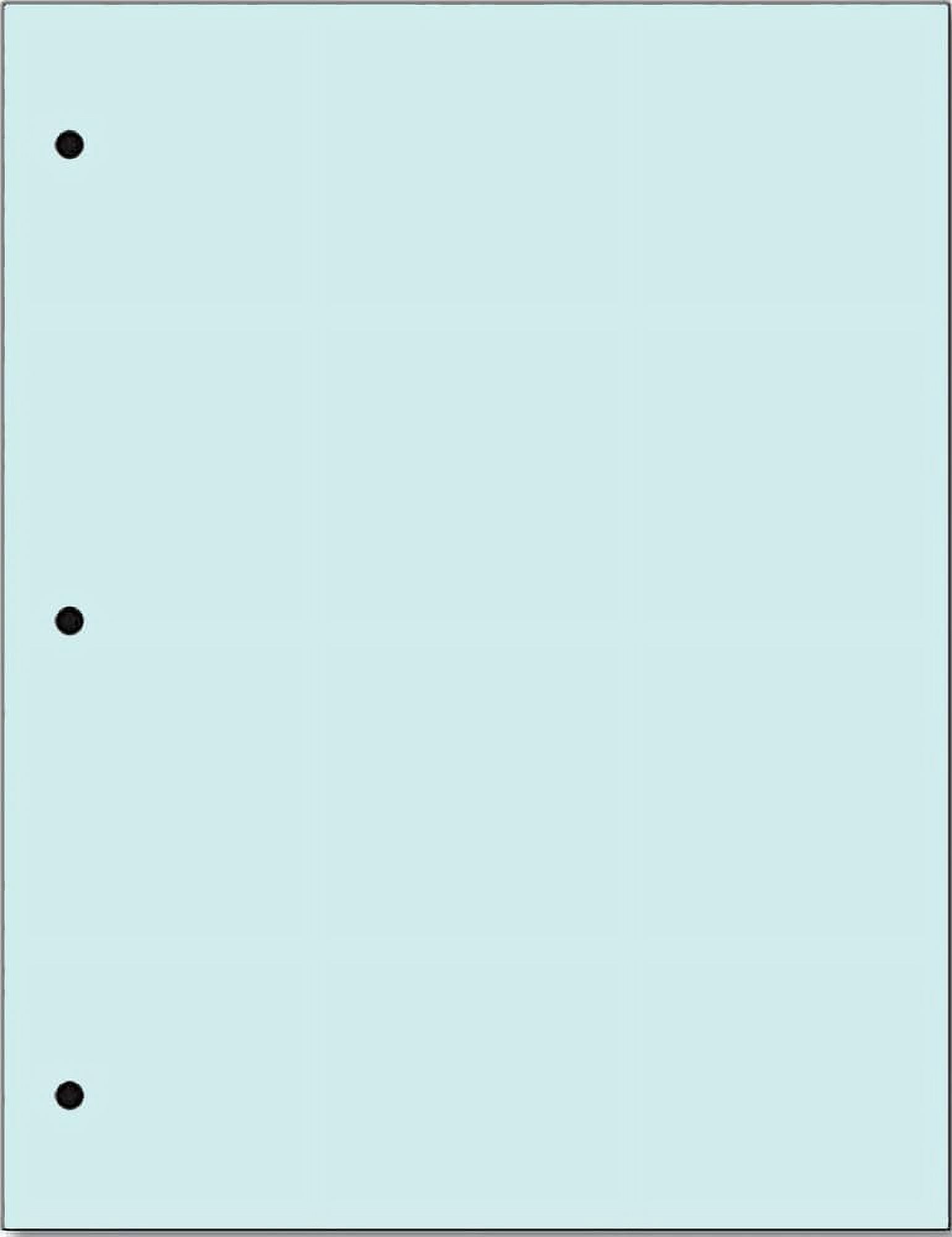 Copy And Printing Color Paper, 20. 3 Hole Punch 500 Sheets Per Ream. (Blue)