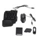thumbnail image 2 of Combo De Teclado Y Mouse, Sin Demora De Tiempo, Soporte Ajustable Para Teléfono, Teclado Para Juegos Con Una Mano, Convertidor De Juegos Móvil 4 En 1 Para Juegos IOS, 2 of 7