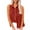 Red, variant on Summer Plus Size Tops for Women 2025 Fashion Turn-down Solid Sleeveless Casual