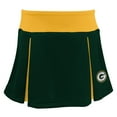 thumbnail image 3 of Girls Toddler Green Green Bay Packers Spirit Cheer Two-Piece Cheerleader Set with Bloomers, 3 of 4