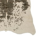 thumbnail image 2 of Linon Faux Cow Hide Area Rug Collection, Brown and White, 5' x 6'6", 2 of 5
