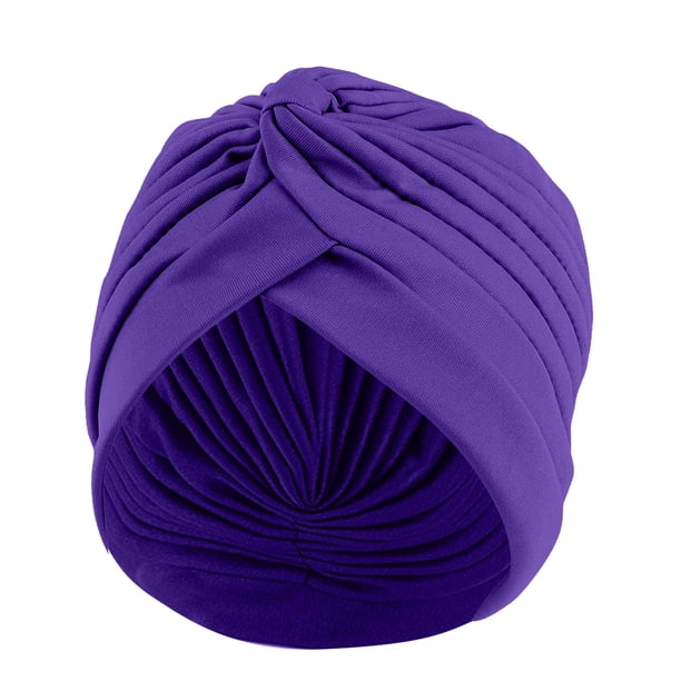 Gorro turbante elástico, banda para la cabeza, diadema para mujer, gorro para dormir, pañuelos indios, sombreros