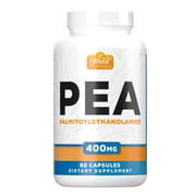 HARVEST NATURALS Palmitoylethanolamide Capsules | Pea 400mg | 60 Pill Count | Lab Tested Ingredients
