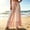 Pink, variant on Elvqul Womens Wide Leg Pants Elastic Waist Trousers Pull On Loose Fashion Solid Pants for Women Summer Fall