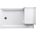 thumbnail image 3 of Kohler Tresham Rectangular Shower Base with Seat, 3 of 5