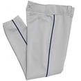 thumbnail image 4 of Pantalones Mizuno Premier Riped para hombre, color gris y azul marino, talla XL, 4 of 5