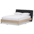 thumbnail image 5 of Baxton Studio Adelia Mid-Century Platform Bed, Multiple Sizes, Multiple Colors, 5 of 9