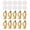 Gold, variant on ✪ 20Pcs DIY Earring Converter With Comfort Earring Pads Turn Any Pierced Earrings Into Clip-On No-pierced Jewelry Findings