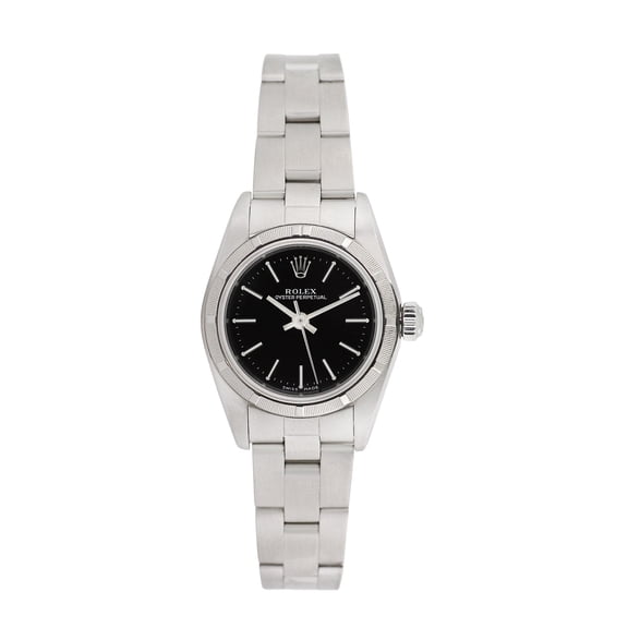 Pre-Owned Rolex Women's Oyster Perpetual 25mm Stainless Steel Oyster Wristwatch