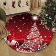 thumbnail image 4 of Bowayaoa Christmas Rug, Soft Polyester Decorative Floor Mat for Living Room, Entryway, Kitchen, Bedroom, Festive Indoor Doormat, Holiday Home Decor, 4 of 5