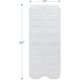 thumbnail image 4 of Alfombrilla para bañera, 40 x 16 pulgadas, alfombrilla antideslizante para ducha con ventosas y orificios de drenaje, alfombrilla para bañera, alfombrilla para baño, lavable a máquina, transparente, 4 of 5