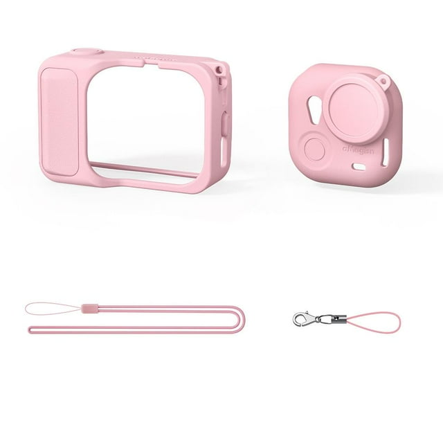 for Insta360 GO Ultra Silicone Protective Case with Detachable and Hanging Rope