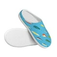 thumbnail image 3 of Lsque Different Color Fishing Bait Pattern Womens Comfort Cotton on Scuff With Memory Foam and Anti-skid Sole Slipper-39/40, 3 of 7