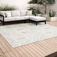 thumbnail image 3 of Addison Rugs Chantille Indoor/Outdoor Traditional Global Ivory Machine Washable Rectangle Rug, 8' x 10', 3 of 10